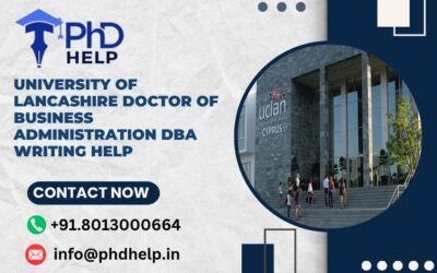 University of Lancashire Doctor of Business Administration DBA Writing Help