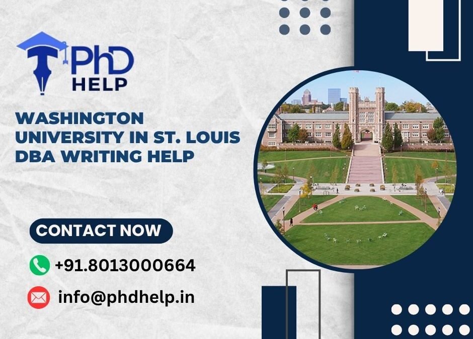 Washington University In St. Louis DBA Writing Help