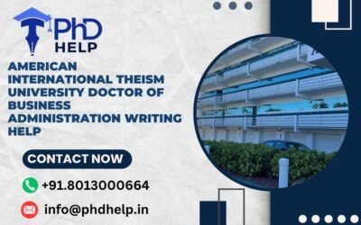 American International Theism University Doctor of Business Administration Writing Help