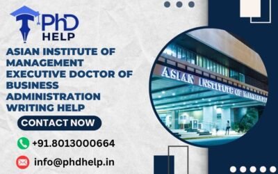 Asian Institute of Management Executive Doctor of Business Administration Writing Help