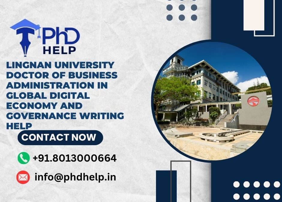 Lingnan University Doctor of Business Administration in Global Digital Economy and Governance Writing Help