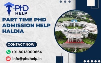 Part time PhD admission help Haldia