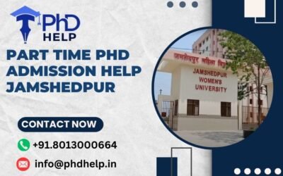 Part time PhD admission help Jamshedpur