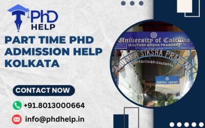 Part time PhD admission help Kolkata