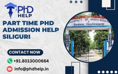 Part time PhD admission help Siliguri
