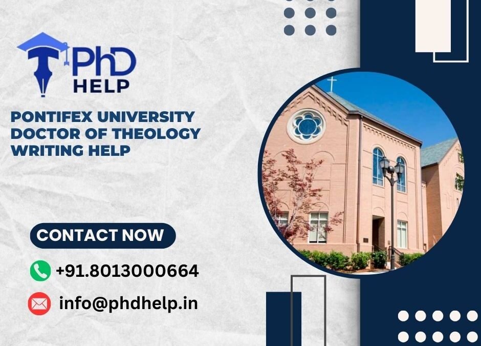 Pontifex University Doctor of Theology Writing Help