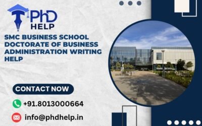 SMC Business School Doctorate of Business Administration Writing Help
