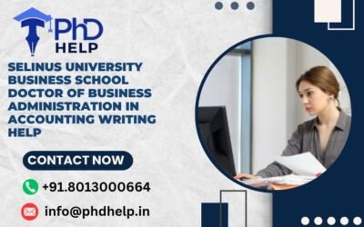 Selinus University Business School Doctor of Business Administration in Accounting Writing Help