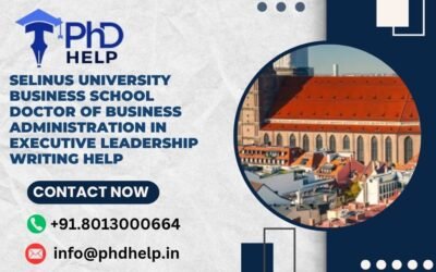 Selinus University Business School Doctor of Business Administration in Executive Leadership Writing Help