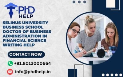Selinus University Business School Doctor of Business Administration in Financial Science Writing Help