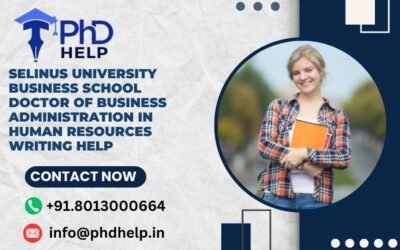 Selinus University Business School Doctor of Business Administration in Human Resources Writing Help