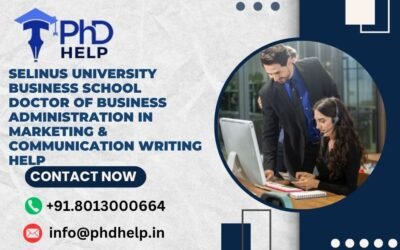 Selinus University Business School Doctor of Business Administration in Marketing & Communication Writing Help