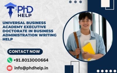 Universal Business Academy Executive Doctorate in Business Administration Writing Help