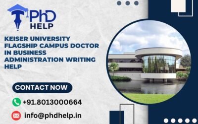 Keiser University Flagship Campus Doctor in Business administration Writing Help