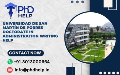 Universidad de San Martín de Porres Doctorate in Administration Writing Help