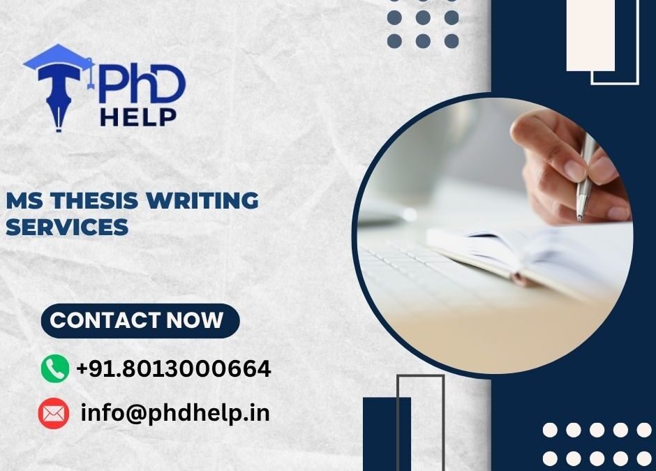 MS Thesis Writing Services