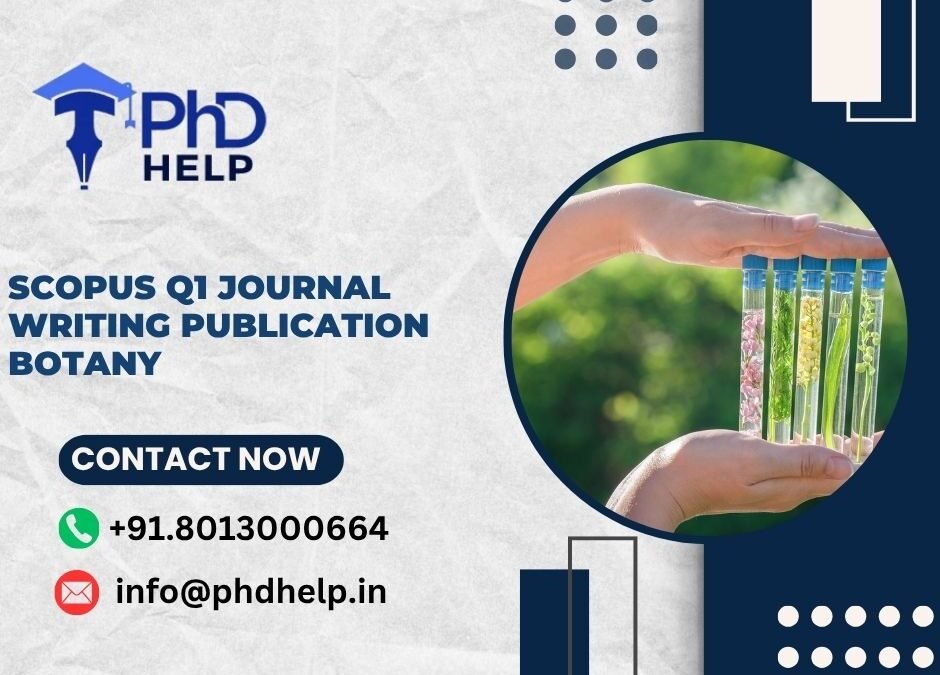 SCOPUS Q1 journal writing publication Botany
