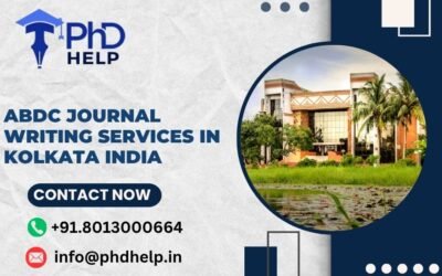 ABDC Journal Writing Services in Kolkata, India