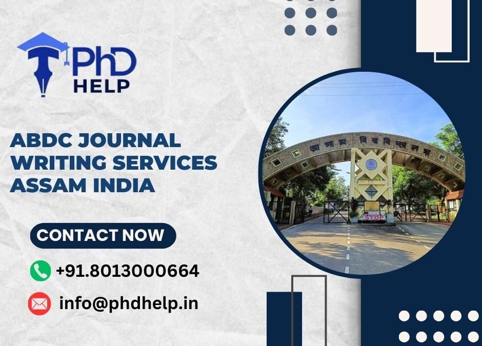 ABDC journal writing services Assam India
