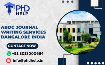 ABDC journal writing services Bangalore India