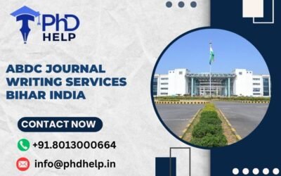 ABDC journal writing services Bihar India