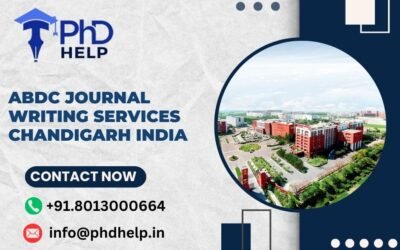 ABDC journal writing services Chandigarh India