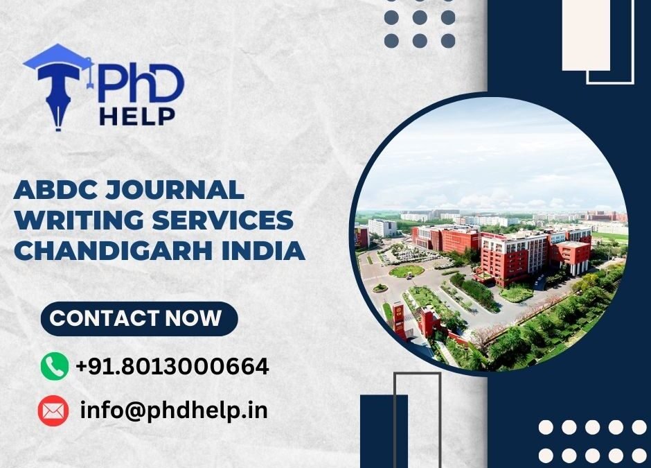 ABDC journal writing services Chandigarh India