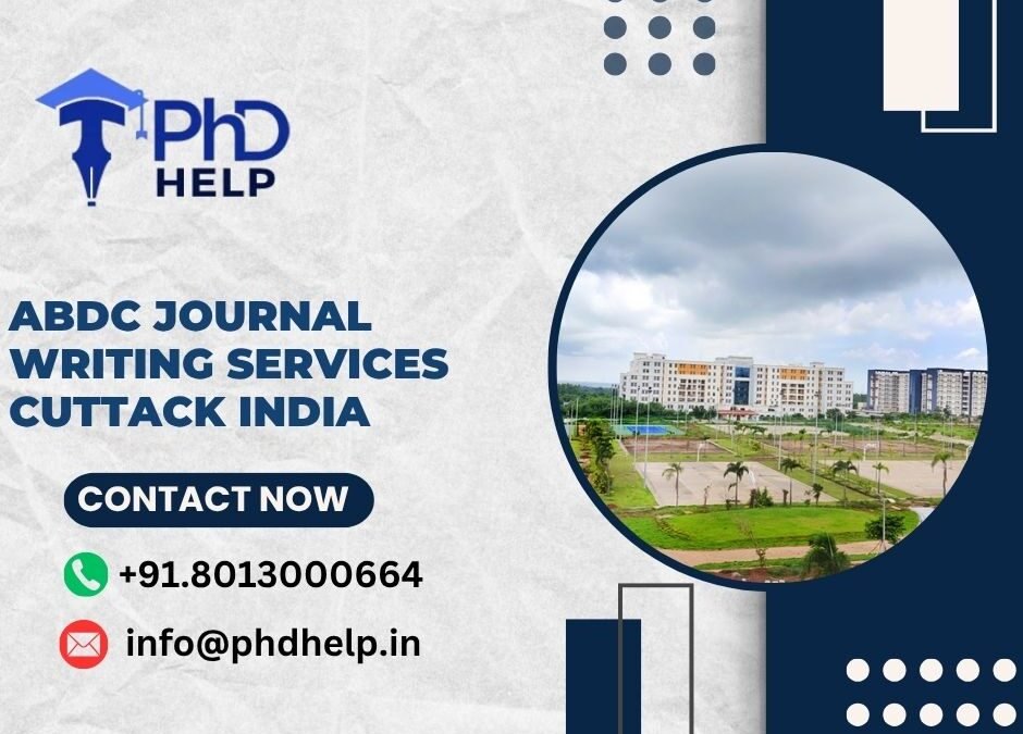 ABDC journal writing services Cuttack India