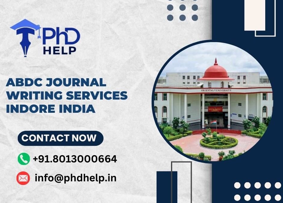 ABDC journal writing services Indore India