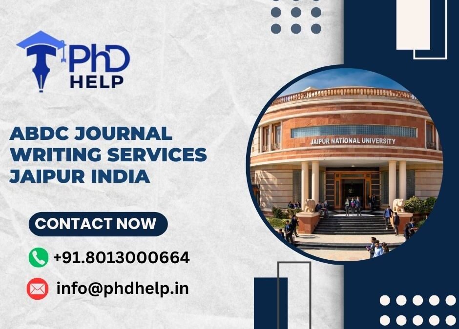 ABDC journal writing services Jaipur India