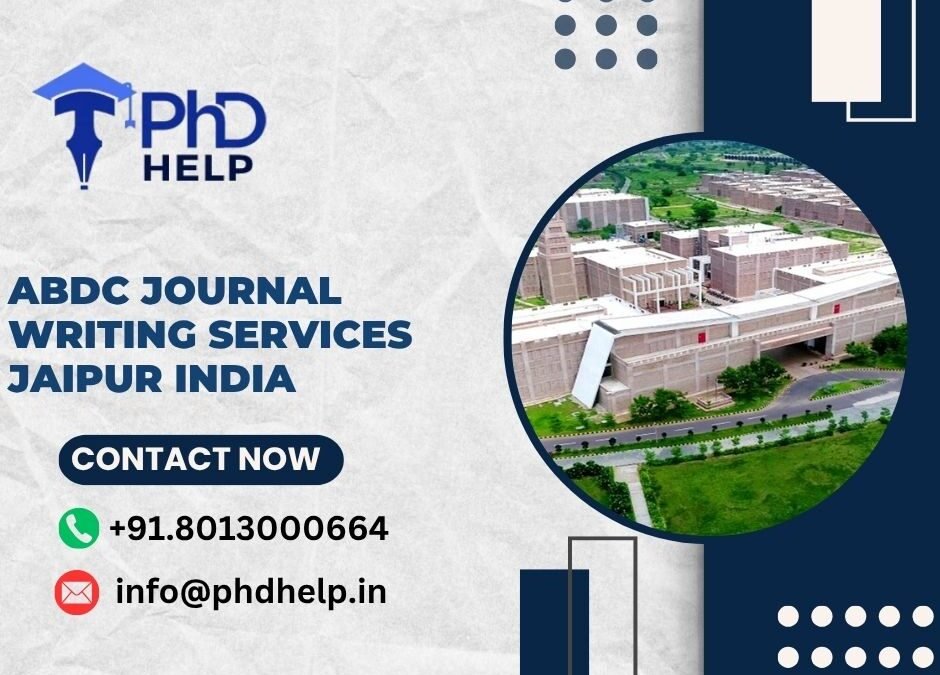 ABDC journal writing services Jaipur India