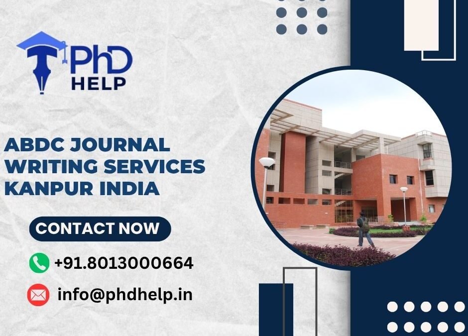 ABDC journal writing services Kanpur India