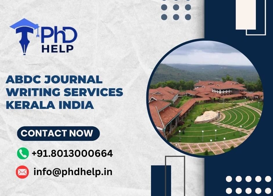 ABDC journal writing services Kerala India