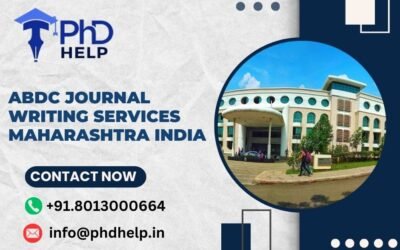 ABDC journal writing services Maharashtra India