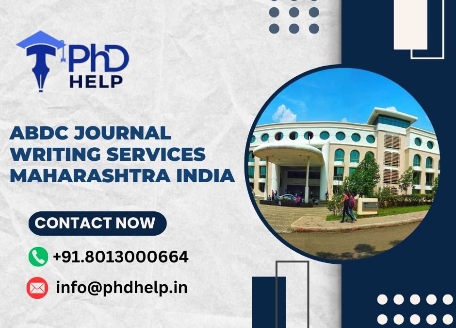 ABDC journal writing services Maharashtra India