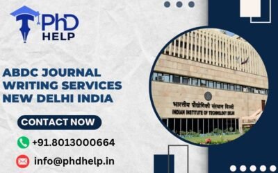 ABDC journal writing services New Delhi India