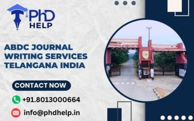 ABDC journal writing services Telangana India