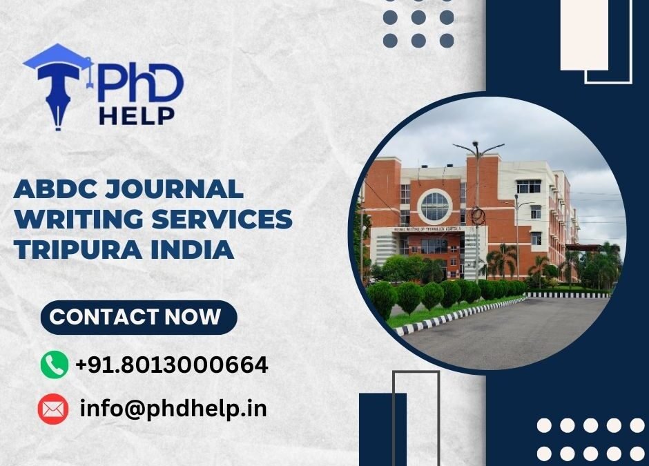 ABDC journal writing services Tripura India