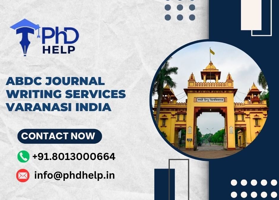 ABDC journal writing services Varanasi India