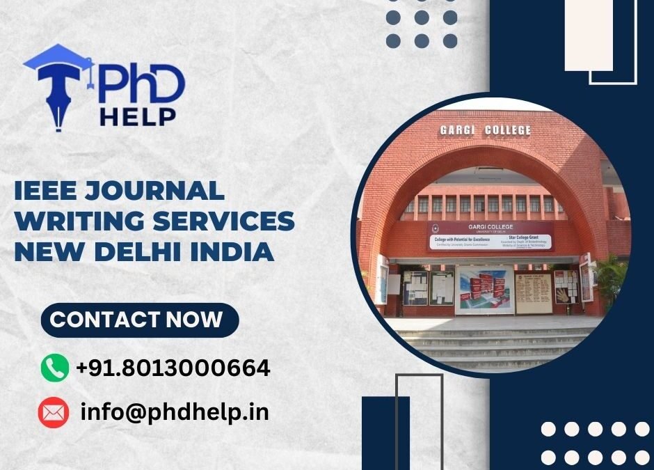 IEEE journal writing services New Delhi India
