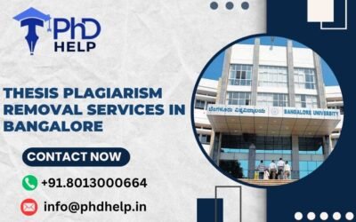 Thesis Plagiarism removal services in Bangalore