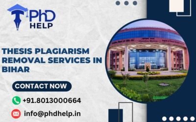 Thesis Plagiarism removal services in Bihar