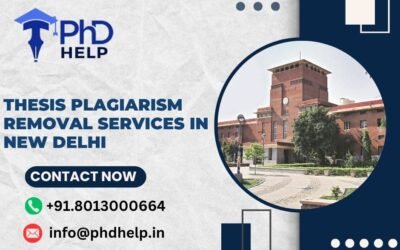 Thesis Plagiarism removal services in New Delhi