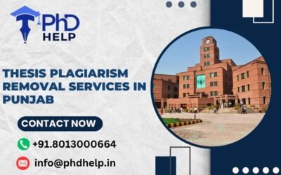 Thesis Plagiarism removal services in Punjab