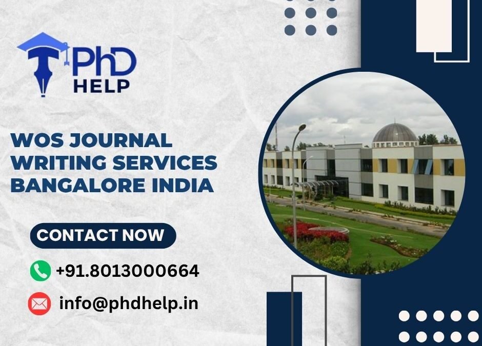 WOS journal writing services Bangalore India