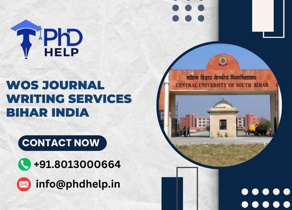 WOS journal writing services Bihar India
