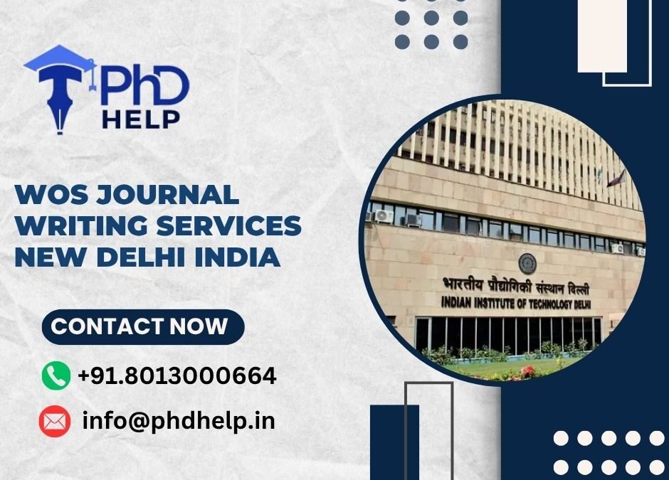 WOS journal writing services New Delhi India