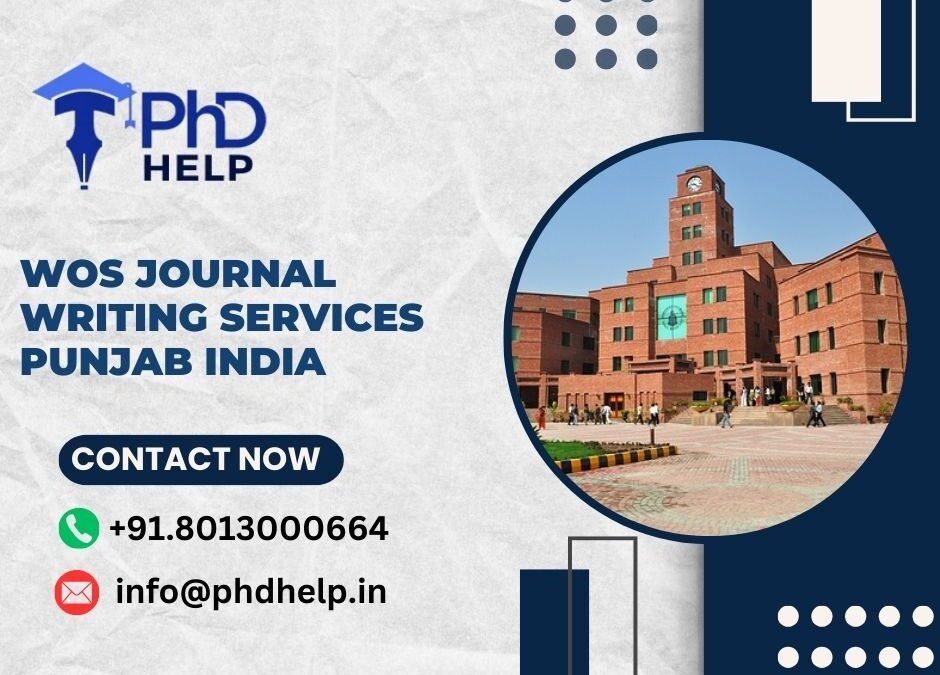 WOS journal writing services Punjab India