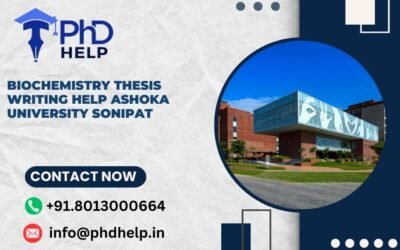 Biochemistry thesis writing help Ashoka University Sonipat