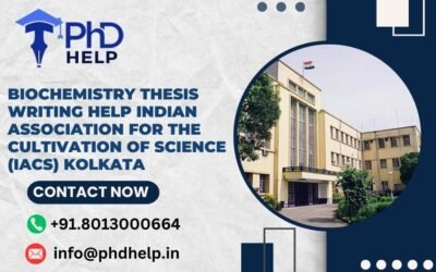 Biochemistry thesis writing help Indian Association for the Cultivation of Science (IACS) Kolkata